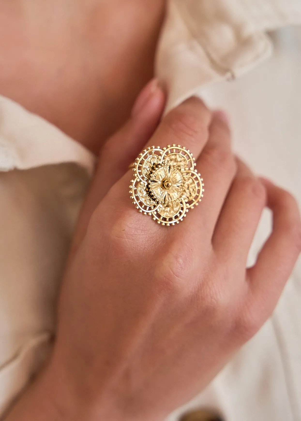 Online Motus Boutique Bague Aliénor Doré-Aliénor-BagueAliénor