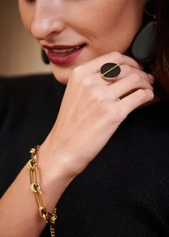 Shop Motus Boutique Bague Andrée Noir-BagueAndrée