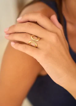 Best Motus Boutique Bague Belinda Doré-BagueBelinda