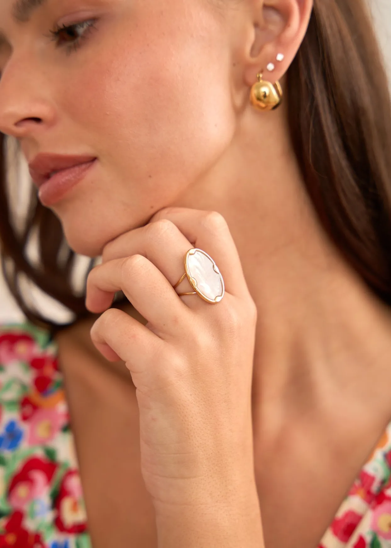 Online Motus Boutique Bague Laure Nacre-BagueLaure