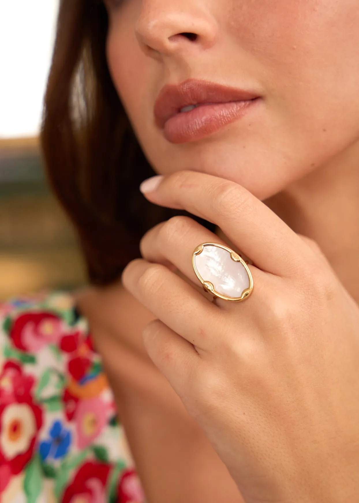 Online Motus Boutique Bague Laure Nacre-BagueLaure