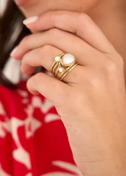 Online Motus Boutique Bague Linda Nacre-BagueLinda
