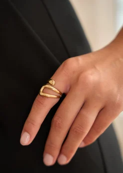 Best Motus Boutique Bague Nyl Doré-BagueNyl