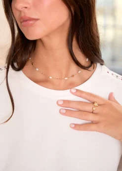 Fashion Motus Boutique Bague Satine DoréStrass-BagueSatine