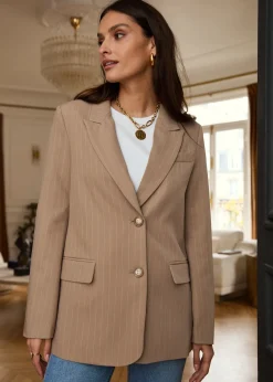 Discount Motus Boutique Blazer Franky Taupe-BlazerFranky