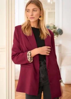New Motus Boutique Blazer Naia Bordeaux-BlazerNaia