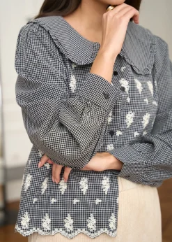 Discount Motus Boutique Blouse Belinda ImpriméFondNoir-BlouseBelinda