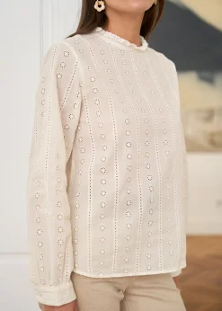 Hot Motus Boutique Blouse Laurie Beige-BlouseLaurie