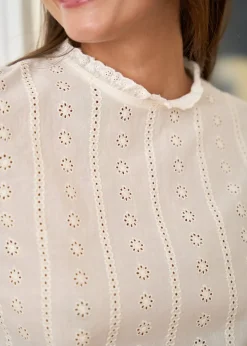 Hot Motus Boutique Blouse Laurie Beige-BlouseLaurie