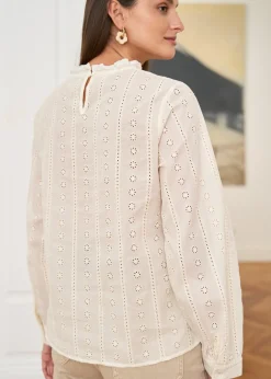 Hot Motus Boutique Blouse Laurie Beige-BlouseLaurie