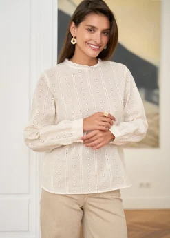 Hot Motus Boutique Blouse Laurie Beige-BlouseLaurie