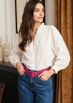 Cheap Motus Boutique Blouse Lexa Ecru-BlouseLexa