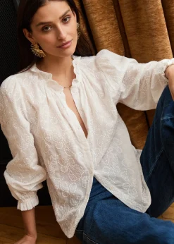 Cheap Motus Boutique Blouse Lexa Ecru-BlouseLexa