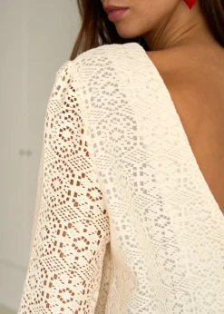 New Motus Boutique Blouse Maurice Beige-BlouseMaurice