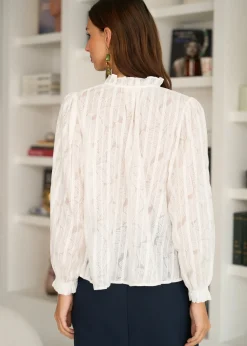 Shop Motus Boutique Blouse Mika Ecru-BlouseMika