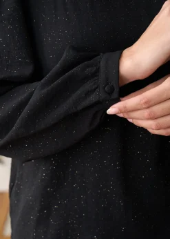 Best Motus Boutique Blouse Olga Noir-BlouseOlga
