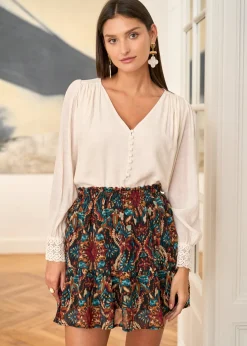 Discount Motus Boutique Blouse Olivia Ivoire-BlouseOlivia