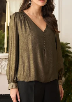 Hot Motus Boutique Blouse Olivia Bronze-BlouseOlivia