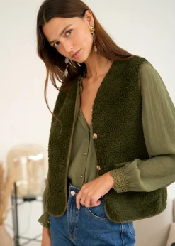 Outlet Motus Boutique Blouse Paola Kaki-BlousePaola