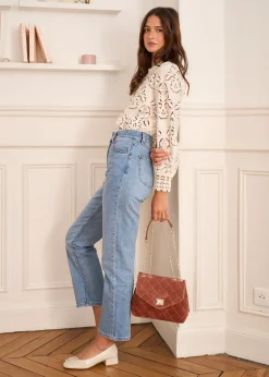 Best Motus Boutique Blouse Rose Ivoire-BlouseRose