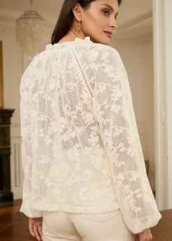Sale Motus Boutique Blouse Siracuse Beige-BlouseSiracuse