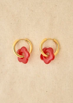 Best Sale Motus Boutique Boucles d'oreilles Amélia Rouge-Bouclesd'oreillesAmélia