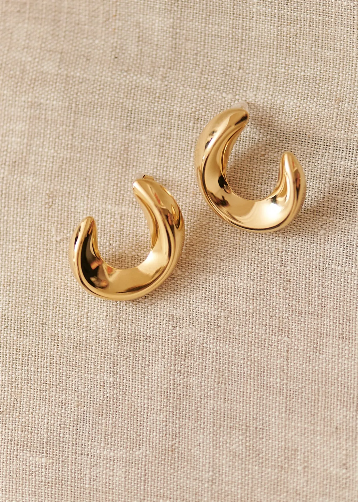Store Motus Boutique Boucles d'oreilles Camélia Or-Bouclesd'oreillesCamélia