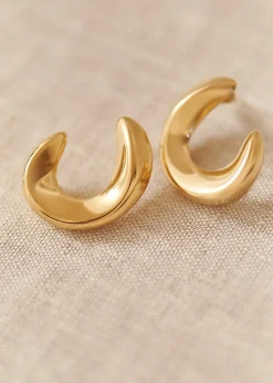 Store Motus Boutique Boucles d'oreilles Camélia Or-Bouclesd'oreillesCamélia