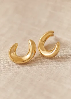 Store Motus Boutique Boucles d'oreilles Camélia Or-Bouclesd'oreillesCamélia