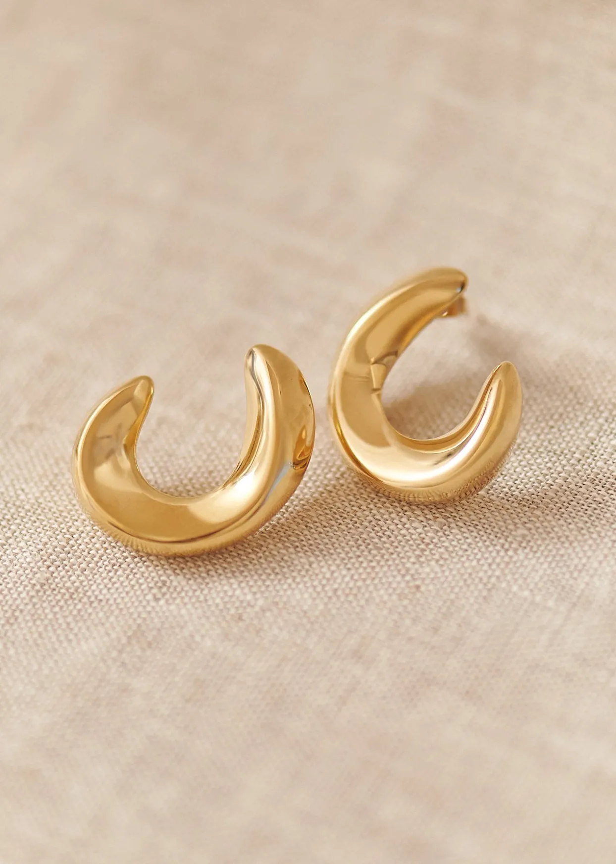 Store Motus Boutique Boucles d'oreilles Camélia Or-Bouclesd'oreillesCamélia