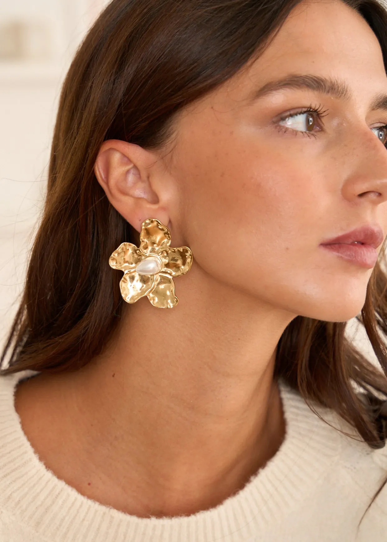 Flash Sale Motus Boutique Boucles d'oreilles Elise Doré-Bouclesd'oreillesElise