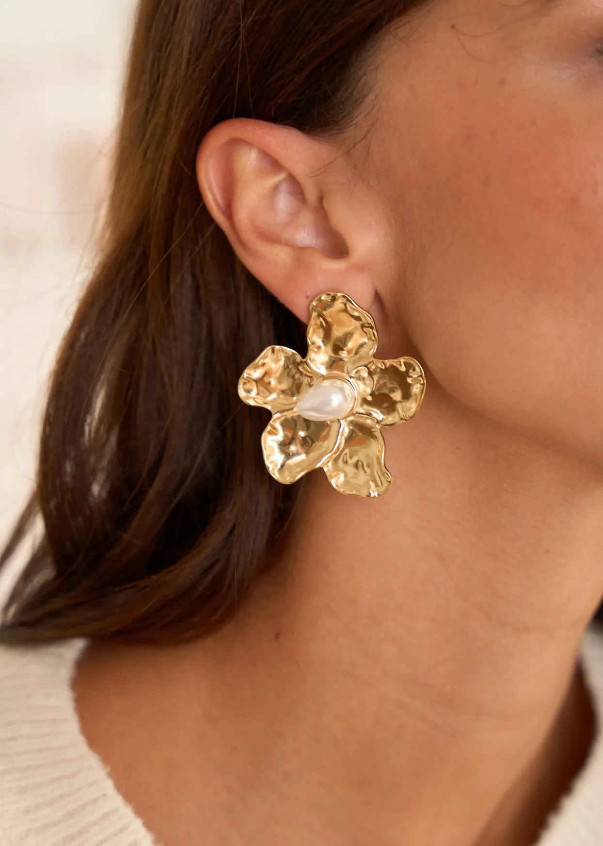Flash Sale Motus Boutique Boucles d'oreilles Elise Doré-Bouclesd'oreillesElise