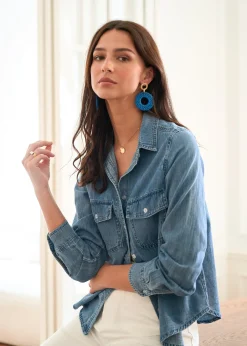 Shop Motus Boutique Boucles d'oreilles Gala Bleu-Bouclesd'oreillesGala