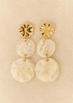 Fashion Motus Boutique Boucles d'oreilles Isadora Nacre-Bouclesd'oreillesIsadora