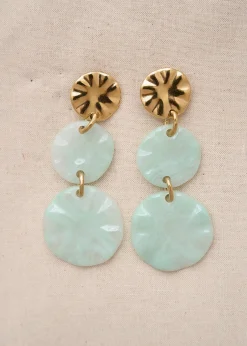 Best Sale Motus Boutique Boucles d'oreilles Isadora VertPastel-Bouclesd'oreillesIsadora