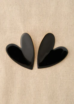 Outlet Motus Boutique Boucles d'oreilles Murphy Noir-Bouclesd'oreillesMurphy