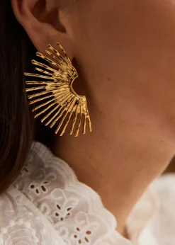 Outlet Motus Boutique Boucles d'oreilles Yako Doré-Yako-Bouclesd'oreillesYako