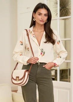 Outlet Motus Boutique Chemise Doria Beige-ChemiseDoria