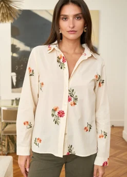 Outlet Motus Boutique Chemise Doria Beige-ChemiseDoria