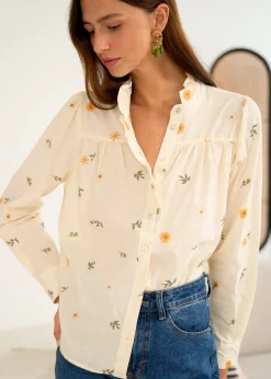 Clearance Motus Boutique Chemise Eden Beige-ChemiseEden