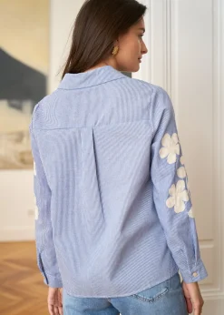 Outlet Motus Boutique Chemise Laura Bleu-ChemiseLaura