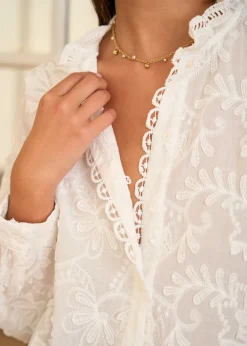 Cheap Motus Boutique Chemise Lyse Blanc-ChemiseLyse