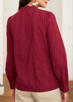 Best Motus Boutique Chemise Noa Bordeaux-ChemiseNoa