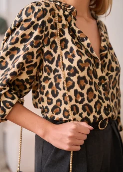 Sale Motus Boutique Chemise Slay Léopard-ChemiseSlay