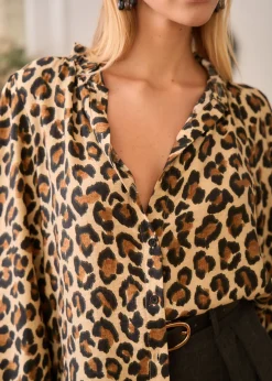 Sale Motus Boutique Chemise Slay Léopard-ChemiseSlay