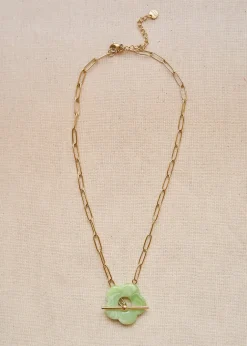 Fashion Motus Boutique Collier Cassandre DoréVert-CollierCassandre