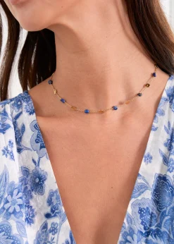 Best Sale Motus Boutique Collier Topaze BleuDoré-CollierTopaze