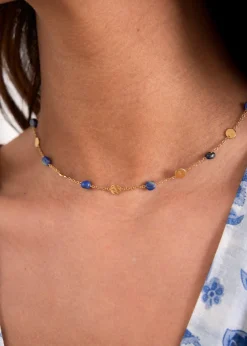 Best Sale Motus Boutique Collier Topaze BleuDoré-CollierTopaze
