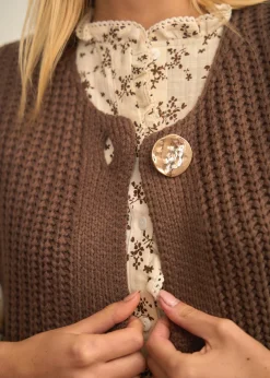 Hot Motus Boutique Gilet Ambre Marron-GiletAmbre