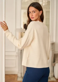 Cheap Motus Boutique Gilet Anne Beige-GiletAnne